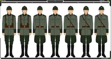 Brazilian Army 5th Uniform 1933-1942 (campaign) by Major-Vianna on DeviantArt