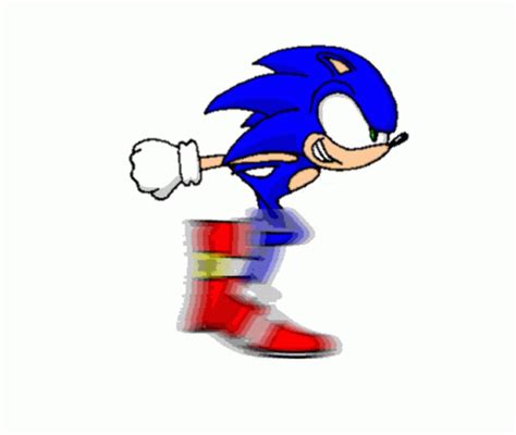 Sonic Running Animated Gif