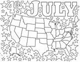 July Coloring Pages For Kids sketch template