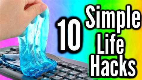 10 INTERESTING LIFE HACKS THAT EVERYONE MUST MUST KNOW... :) - YouTube