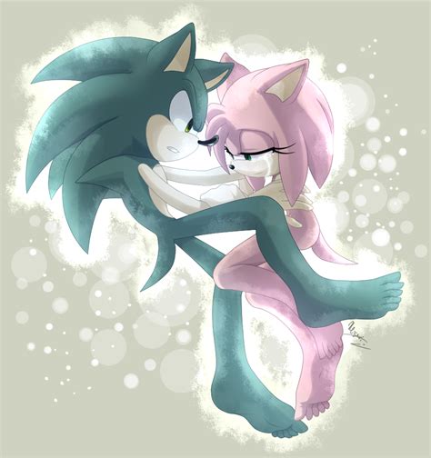 Sonamy by Myly14 on deviantART | Sonic and amy, Amy the hedgehog, Sonic art