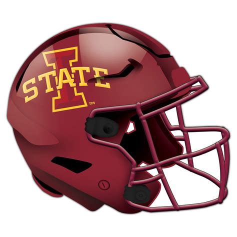 Iowa State Cyclones 24'' Authentic Helmet Cutout