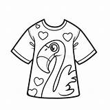 T Shirt Coloring Page Printable sketch template