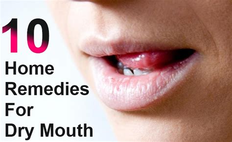 10 Very Effective Home Remedies For Dry Mouth | Morpheme Remedies | India