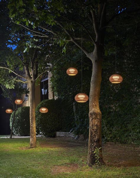 Light according to @boverbarcelona Outdoor Tree Lighting, Outdoor Trees, Outdoor Hanging Lights ...