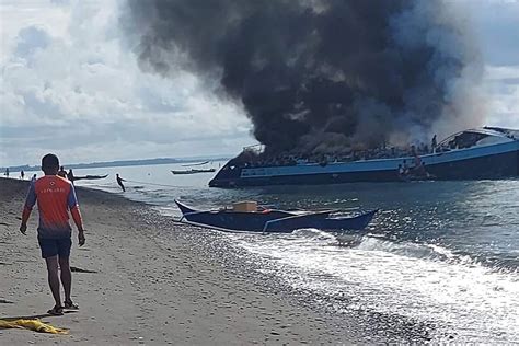 7 die, more than 120 rescued in Philippine ferry fire - Los Angeles Times