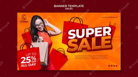 Free PSD | Sale banner template design