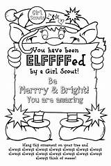 Girl Scout Brownie Elf Coloring Pages sketch template