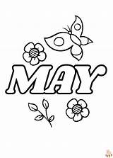 May Coloring Pages Printable And Free Sheets For Kids sketch template