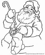 Santa Christmas Coloring Pages  Stuffing A Stocking sketch template