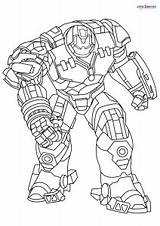Free Printable Hulkbuster Coloring Pages For Kids sketch template