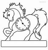 Printable Clock Coloring Pages For Kids  Cool2bKids sketch template