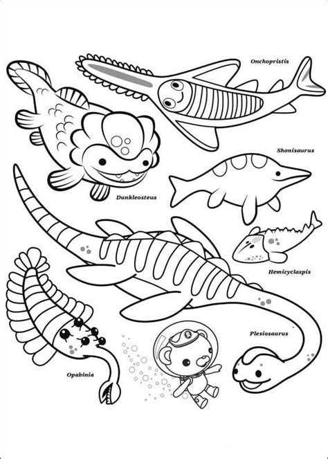 Free Printable Octonauts Coloring Pages