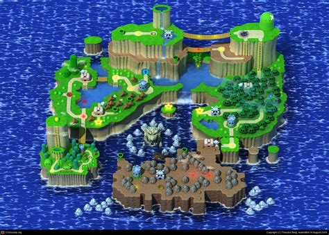 Super Mario World Overworld Map