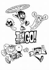 Free & Easy To Print Teen Titans Go Coloring Pages  Tulamama sketch template