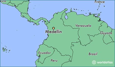 Medellin Colombia Mapa | Mapa