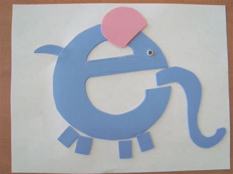 Letter E for Elephant | Confessions of a Homeschooler | Alphabet crafts preschool, Preschool ...