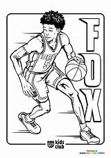 NBA players  Coloring Pages For Kids 100% Free Print Or Download sketch template