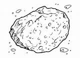 Asteroid Printable Coloring Page  Free Pages sketch template