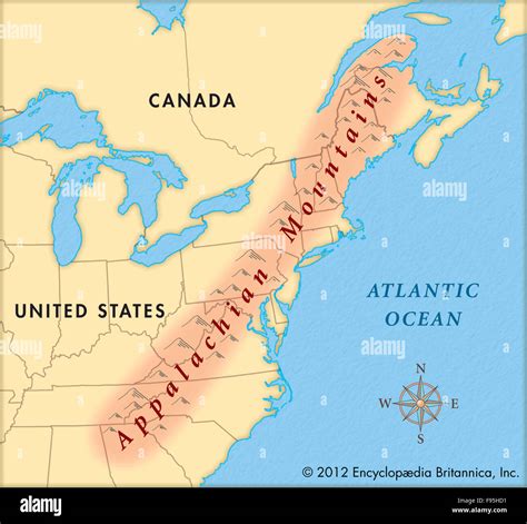 Appalachians Map