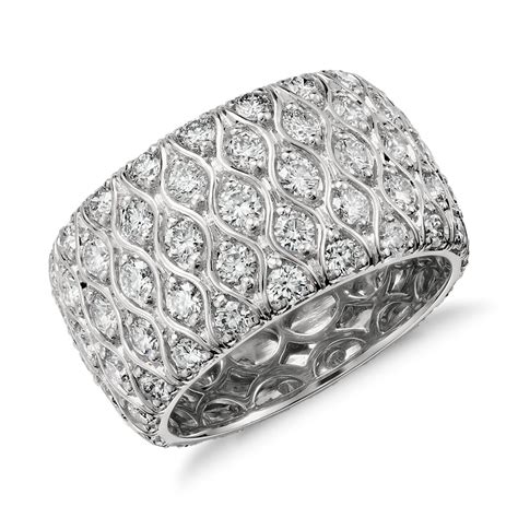 Radiance Diamond Eternity Ring in Platinum | Blue Nile