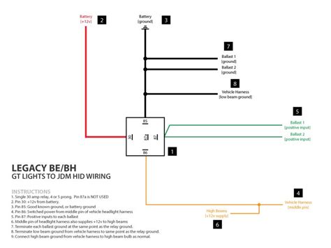 Spec D Headlight Wiring Diagram - General Wiring Diagram