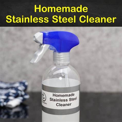 7 Easy-to-Make Stainless Steel Cleaners