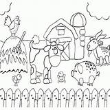 Barn Animals Coloring Pages At GetColoringscom  Free Printable sketch template