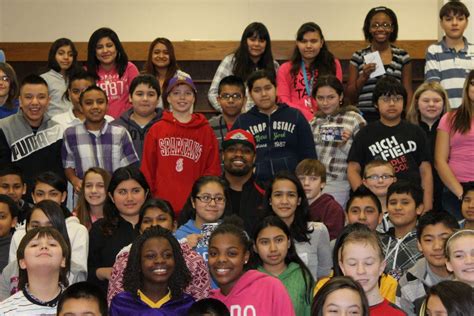 Viking Everson Griffen Visits Richfield Middle School | Richfield, MN Patch