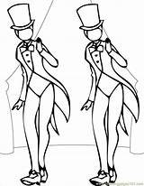 Tap Dance Coloring Pages Sketch Page  coloring sketch template