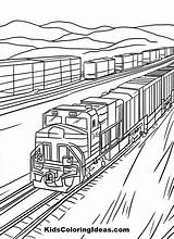 25  Freight Train Themed Kids Coloring Pages FREE Downloads sketch template