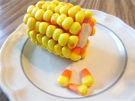 Candy Corn on the Cob