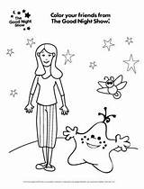 Sprout Star Page Coloring Pages sketch template