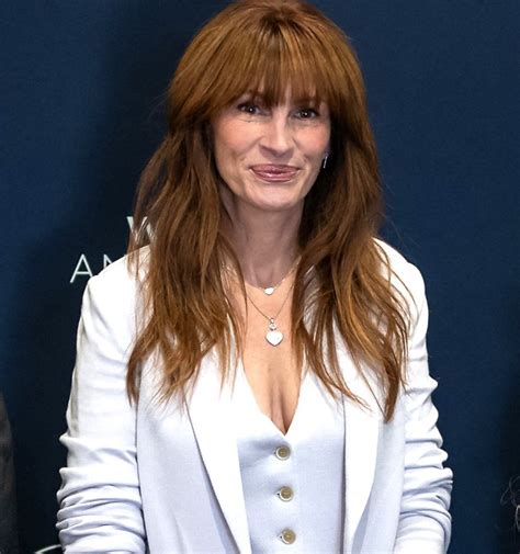 Julia Roberts Debuts New Bangs at Watches and Wonders Event