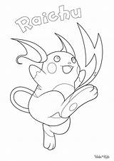 Raichu Coloring Pages Free Printable PDFs  WakeTheKids sketch template