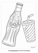 Free Soda Coloring Page  Coloring Printables Kidadl sketch template