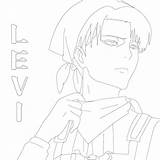 Levi Is Cool sketch template
