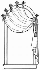 Curtain coloring pages To Download And Print For Free sketch template