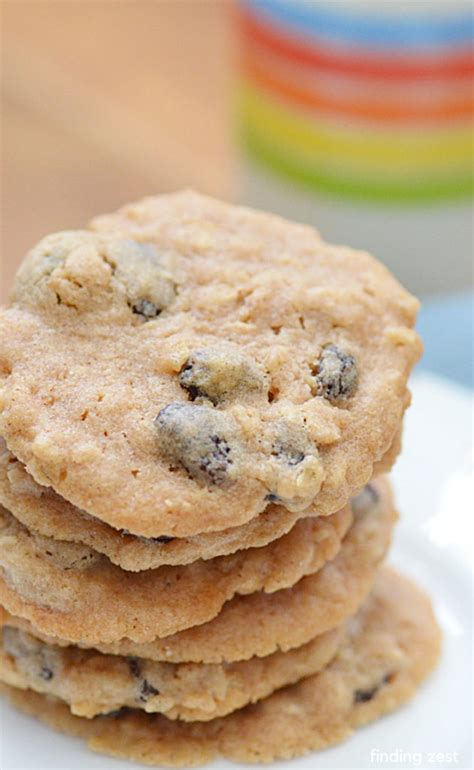 Pancake Mix Cookies with Oatmeal - Finding Zest