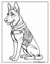 30 German Shepherd Coloring Pages Free Printable PDFs sketch template