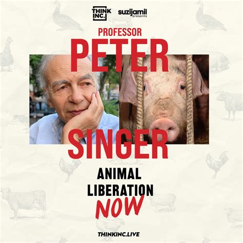 Event with Peter Singer – Animal Liberation Now – Animal Interfaith ...