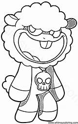 15 Free Printable Nightmare Critters Coloring Pages  Whimsy sketch template