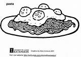 Coloring Page pasta  Free Printables Img 5875 sketch template