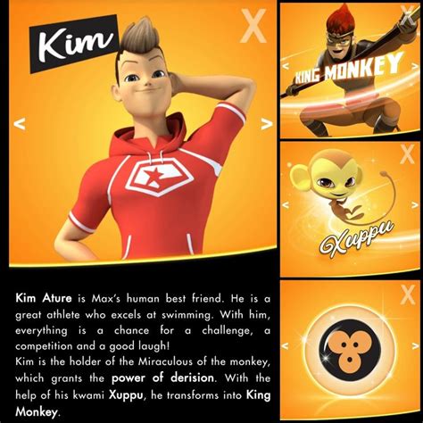 an animated character is shown in the video game kinn's avatar, with buttons and icons