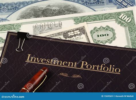 Investment Portfolio Royalty Free Stock Images - Image: 1569569