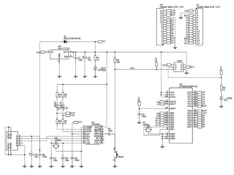 Arduino NANO V3.0 module with Atmega328P-AU and CH340