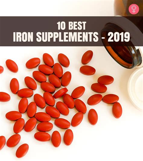 10 Best Iron Supplements Available In the Market In 2020