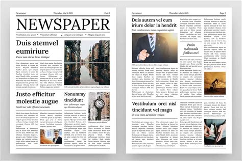 16 Free Newspaper Templates for Google Docs and PowerPoint — The Designest