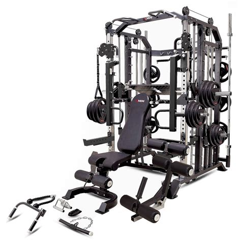 MiM USA Hercules 1001, Smith Machine & Functional Trainer, Commercial ...