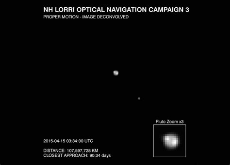 New Horizons Detects Pluto Surface Features - SpaceRef